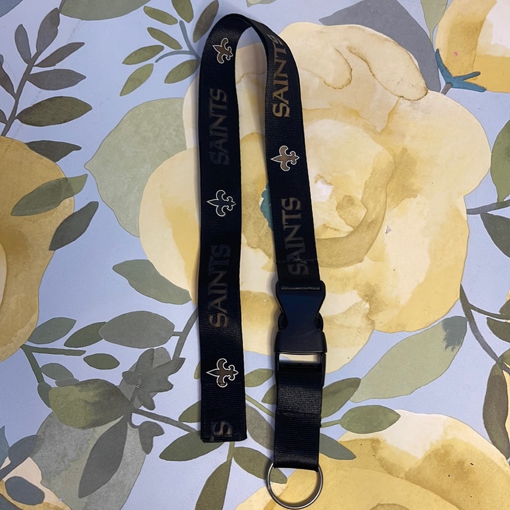 🔥 SALE Saints NFL Lanyard